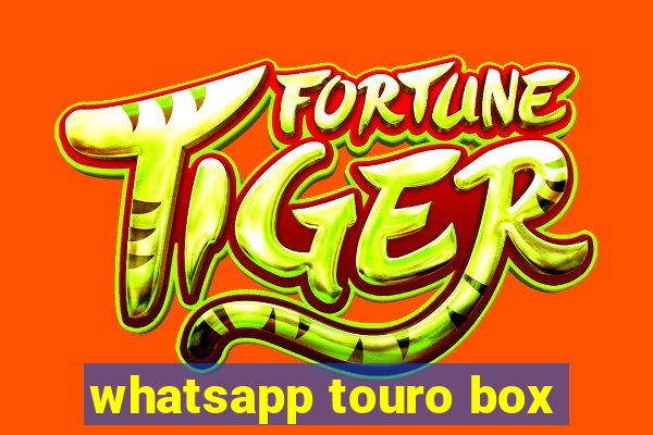 whatsapp touro box